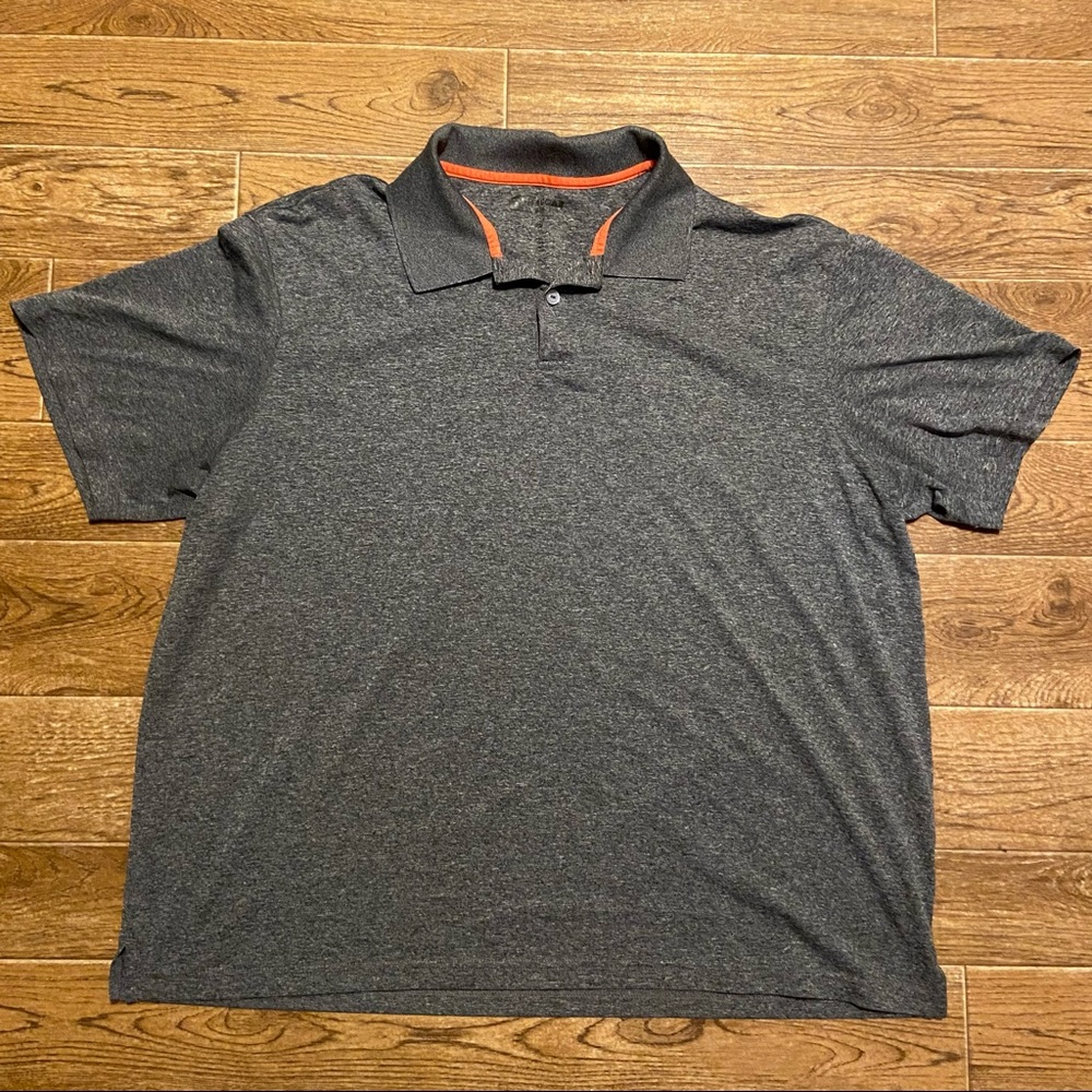 Haggar-Men’s Grey Polo Shirt